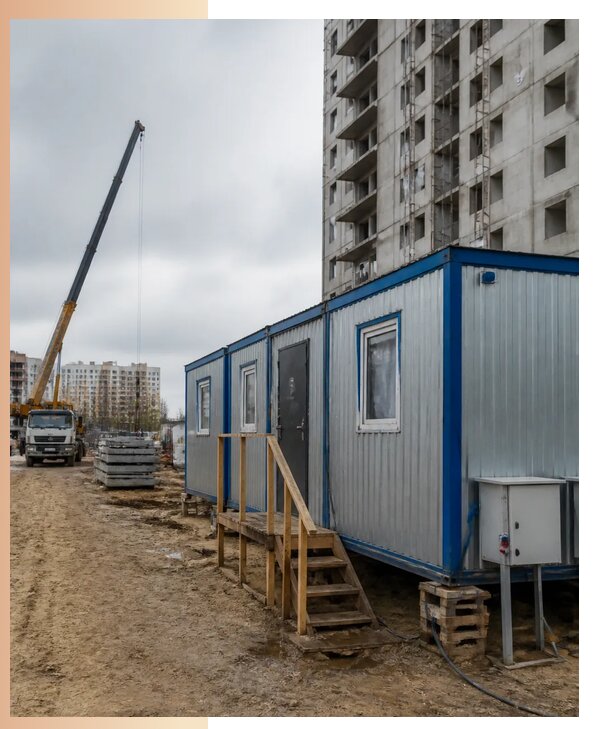 Аренда строительных вагончиков для рабочих в Алейске
